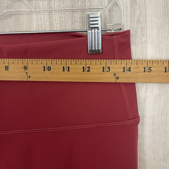 Lululemon Align High-Rise Pant Size 10 Women Pomegranate Yoga Soft Workout Capri - Picture 8 of 13